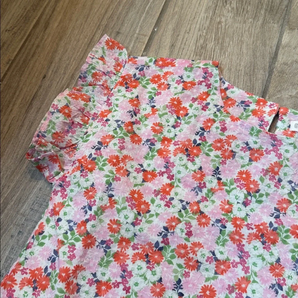 GYMBOREE Girls Spring Floral Flower Easter Dress‎ Size 7/8 NWT